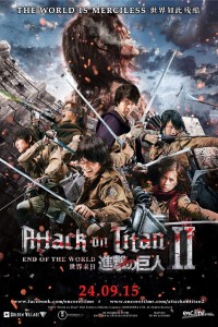 Download  Attack on Titan Part 2 (2015) Hindi Dubbed 480p [300MB] | 720p [850MB] BluRay