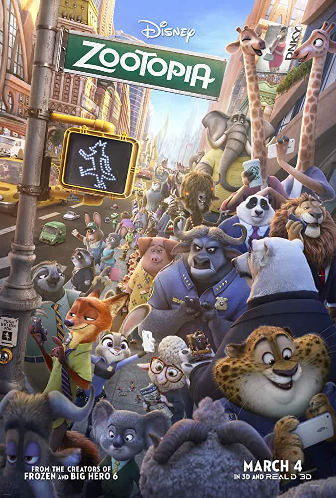 Download  Zootopia (2016) Dual Audio {Hindi-English} 480p [350MB] | 720p [1GB] | 1080p [2GB]