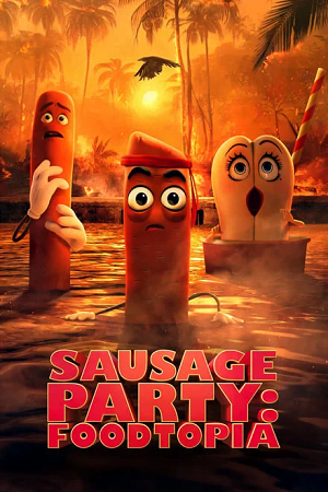 Download  Sausage Party: Foodtopia – Season 1 (2024) Dual Audio {Hindi-English} Prime Video 720p & 1080p WEB-DL