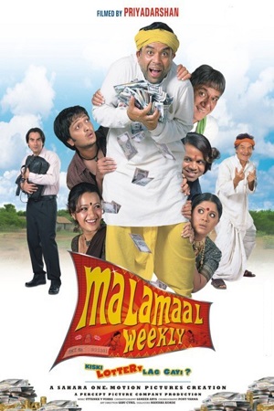 Download  Malamaal Weekly (2006) Hindi Full Movie 480p [350MB] | 720p [1GB] | 1080p [3.3GB]