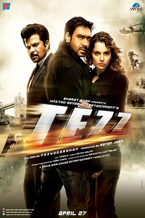 Download  Tezz (2012) Hindi Full Movie WEB-DL 480p [320MB] | 720p [1GB] | 1080p [3.1GB]